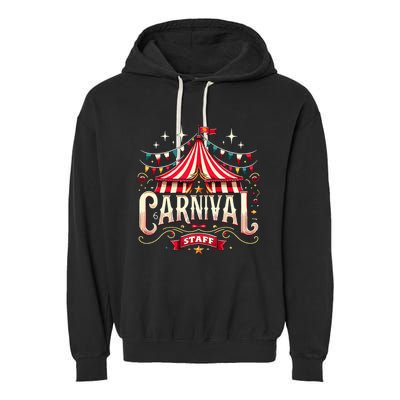 Carnival Staff Circus Matching Garment-Dyed Fleece Hoodie