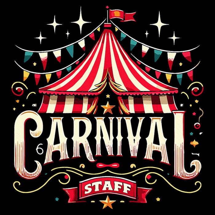 Carnival Staff Circus Matching Performance Shirt