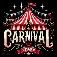 Carnival Staff Circus Matching Button