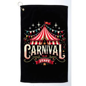 Carnival Staff Circus Matching Platinum Collection Golf Towel