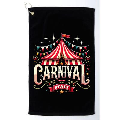 Carnival Staff Circus Matching Golf Towel