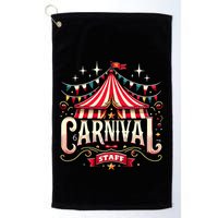 Carnival Staff Circus Matching Golf Towel