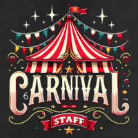 Carnival Staff Circus Matching Golf Towel