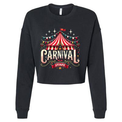 Carnival Staff Circus Matching Cropped Pullover Crew