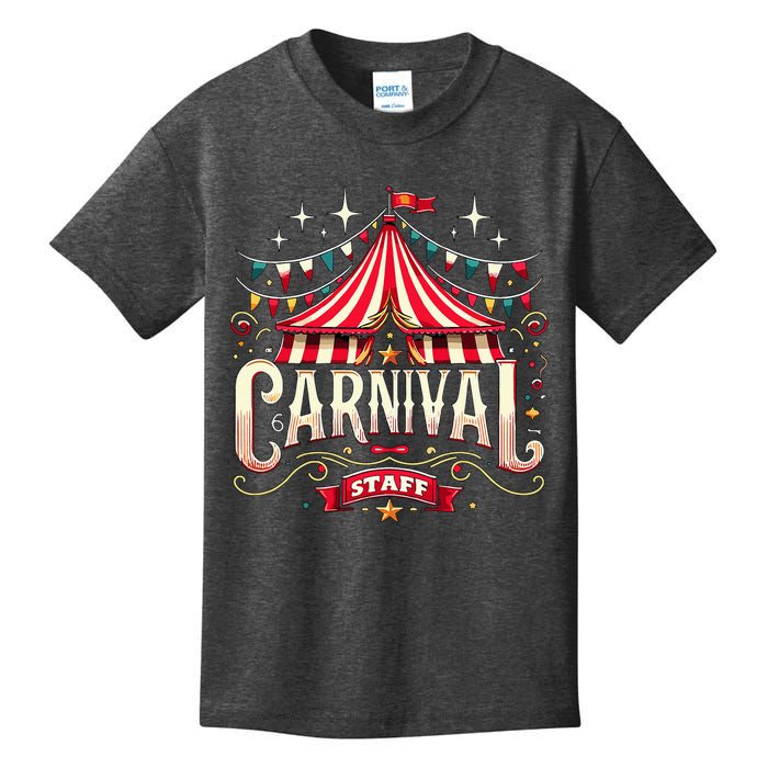 Carnival Staff Circus Matching Kids T-Shirt