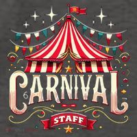 Carnival Staff Circus Matching Vector Backpack
