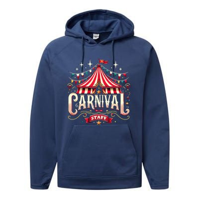 Carnival Staff Circus Matching Performance Fleece Hoodie