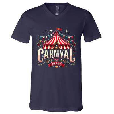 Carnival Staff Circus Matching V-Neck T-Shirt