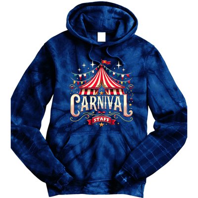 Carnival Staff Circus Matching Tie Dye Hoodie