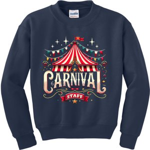 Carnival Staff Circus Matching Kids Sweatshirt