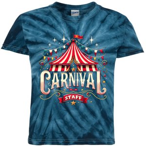 Carnival Staff Circus Matching Kids Tie-Dye T-Shirt