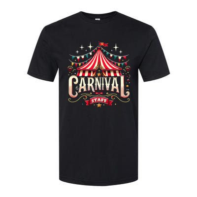 Carnival Staff Circus Matching Softstyle CVC T-Shirt