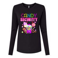 Candy Security Candyland Costume Teens Adult Womens Cotton Relaxed Long Sleeve T-Shirt