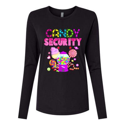 Candy Security Candyland Costume Teens Adult Womens Cotton Relaxed Long Sleeve T-Shirt