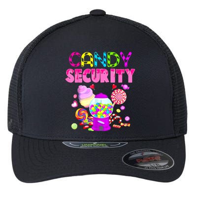 Candy Security Candyland Costume Teens Adult Flexfit Unipanel Trucker Cap