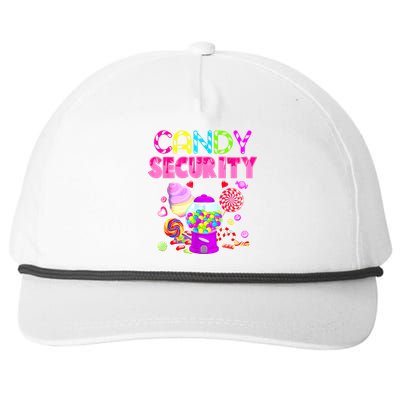 Candy Security Candyland Costume Teens Adult Snapback Five-Panel Rope Hat