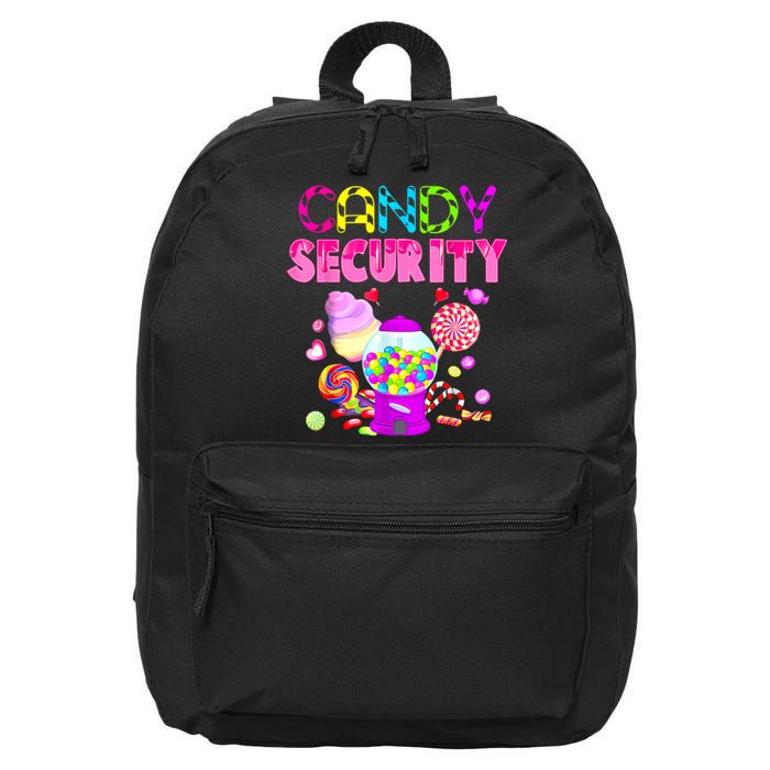 Candy Security Candyland Costume Teens Adult 16 in Basic Backpack