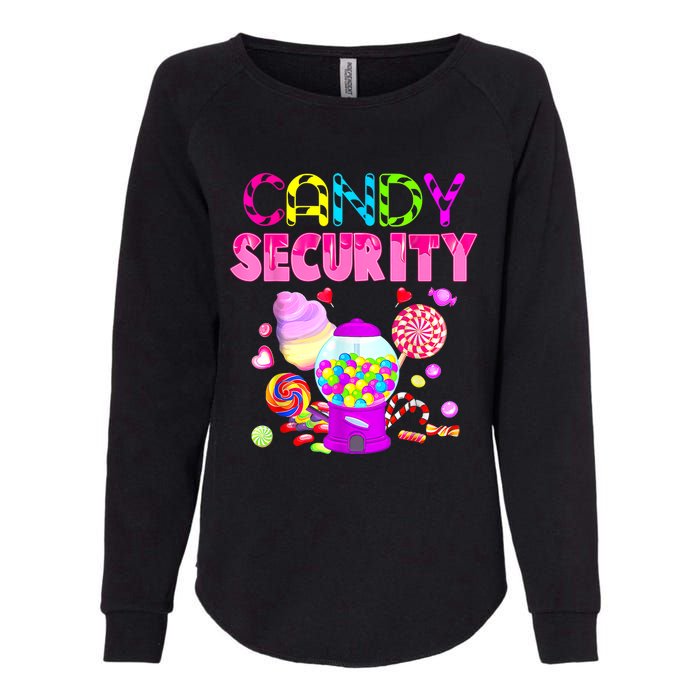 Candy Security Candyland Costume Teens Adult Womens California Wash Sweatshirt