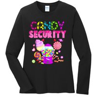 Candy Security Candyland Costume Teens Adult Ladies Long Sleeve Shirt