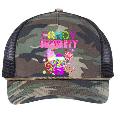 Candy Security Candyland Costume Teens Adult Retro Rope Trucker Hat Cap