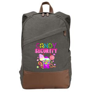 Candy Security Candyland Costume Teens Adult Cotton Canvas Backpack