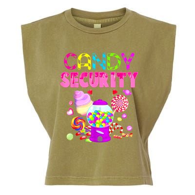 Candy Security Candyland Costume Teens Adult Garment-Dyed Women's Muscle Tee