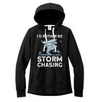 Cool Storm Chasing Hurricane Hunter Women's Fleece Hoodie