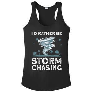 Cool Storm Chasing Hurricane Hunter Ladies PosiCharge Competitor Racerback Tank