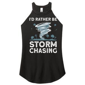 Cool Storm Chasing Hurricane Hunter Women's Perfect Tri Rocker Tank