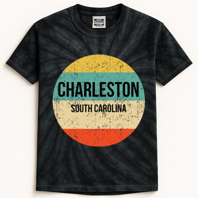 Charleston South Carolina Charleston Kids Tie-Dye T-Shirt