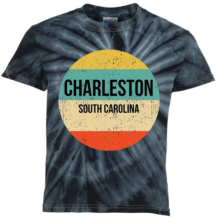 Charleston South Carolina Charleston Kids Tie-Dye T-Shirt