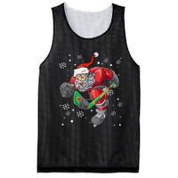 Christmas Santa Claus Player Ice Hockey Funny Mesh Reversible Basketball Jersey Tank