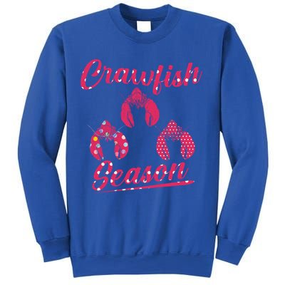 Crawfish Season Crayfish Cook Boil Lobster Gift Sweatshirt