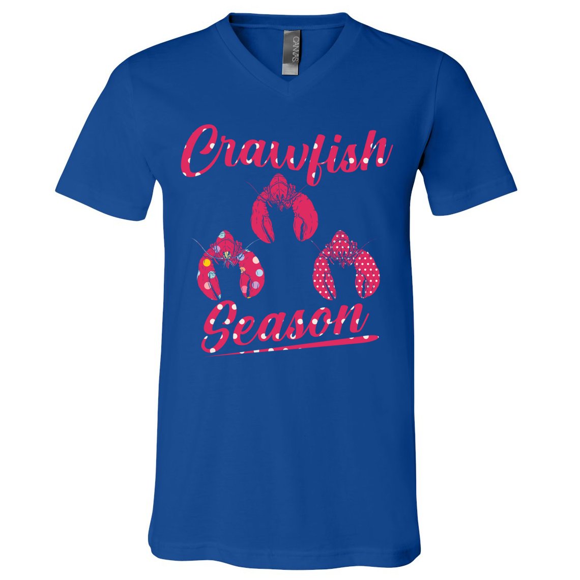 Crawfish Season Crayfish Cook Boil Lobster Gift V-Neck T-Shirt