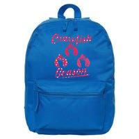 Crawfish Season Crayfish Cook Boil Lobster Gift 16 in Basic Backpack