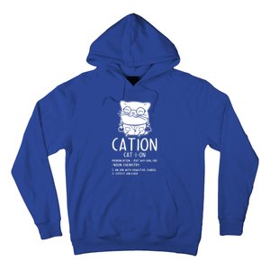 Cat Science Chemistry For Chemist Teacher Gift Hoodie