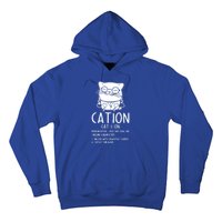 Cat Science Chemistry For Chemist Teacher Gift Hoodie