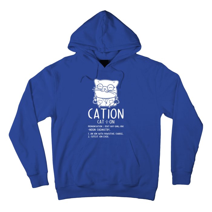 Cat Science Chemistry For Chemist Teacher Gift Hoodie