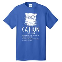 Cat Science Chemistry For Chemist Teacher Gift Tall T-Shirt