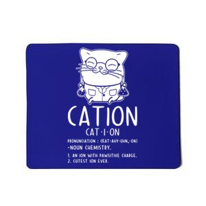 Cat Science Chemistry For Chemist Teacher Gift Mousepad