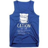 Cat Science Chemistry For Chemist Teacher Gift Tank Top