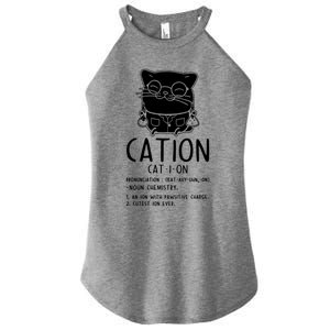 Cat Science Chemistry For Chemist Teacher Gift Women's Perfect Tri Rocker Tank