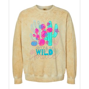 Cactuses Succulents Colorful Cacti Colorblast Crewneck Sweatshirt