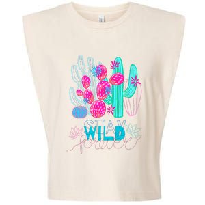 Cactuses Succulents Colorful Cacti Garment-Dyed Women's Muscle Tee