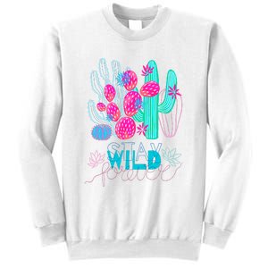 Cactuses Succulents Colorful Cacti Sweatshirt