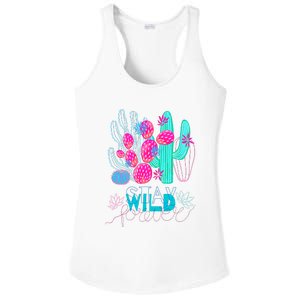 Cactuses Succulents Colorful Cacti Ladies PosiCharge Competitor Racerback Tank