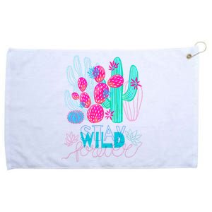 Cactuses Succulents Colorful Cacti Grommeted Golf Towel