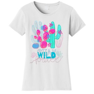 Cactuses Succulents Colorful Cacti Women's T-Shirt