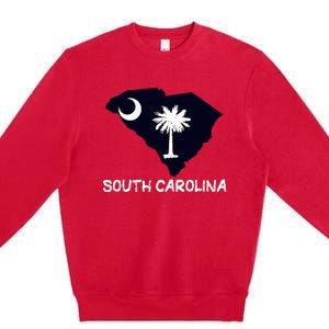 Cool South Carolina State Premium Crewneck Sweatshirt