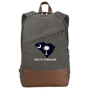 Cool South Carolina State Cotton Canvas Backpack